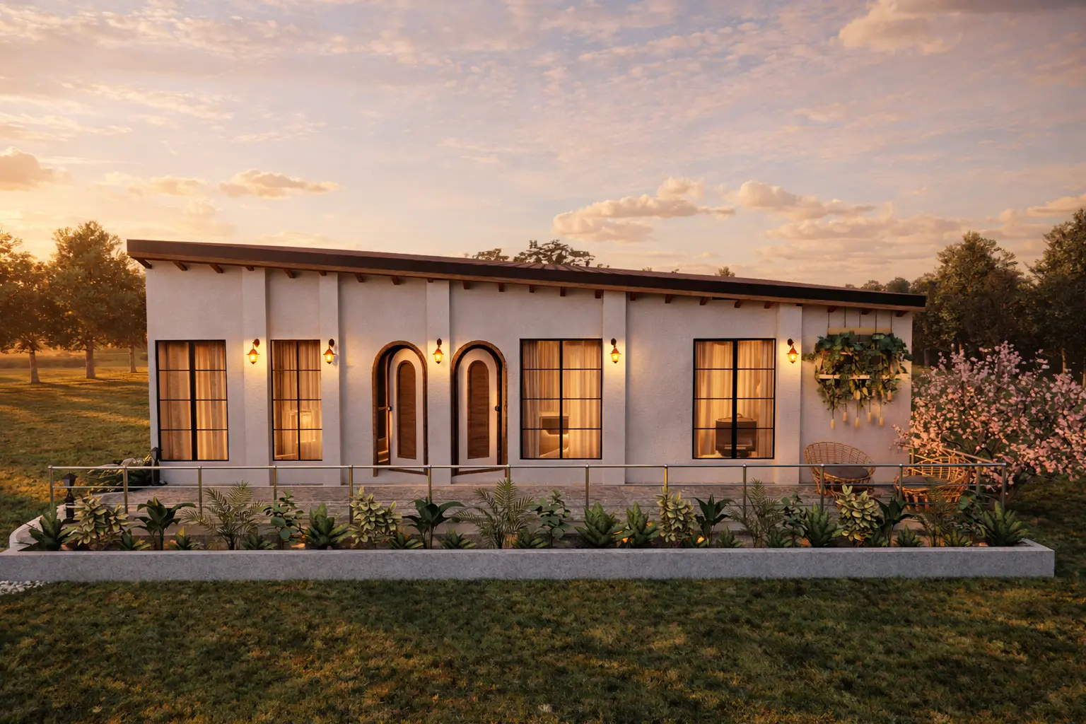 Exterior Render after